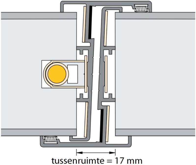 ALPROKON DEURNAALD UITV. 240 DD 54MM L 2315MM