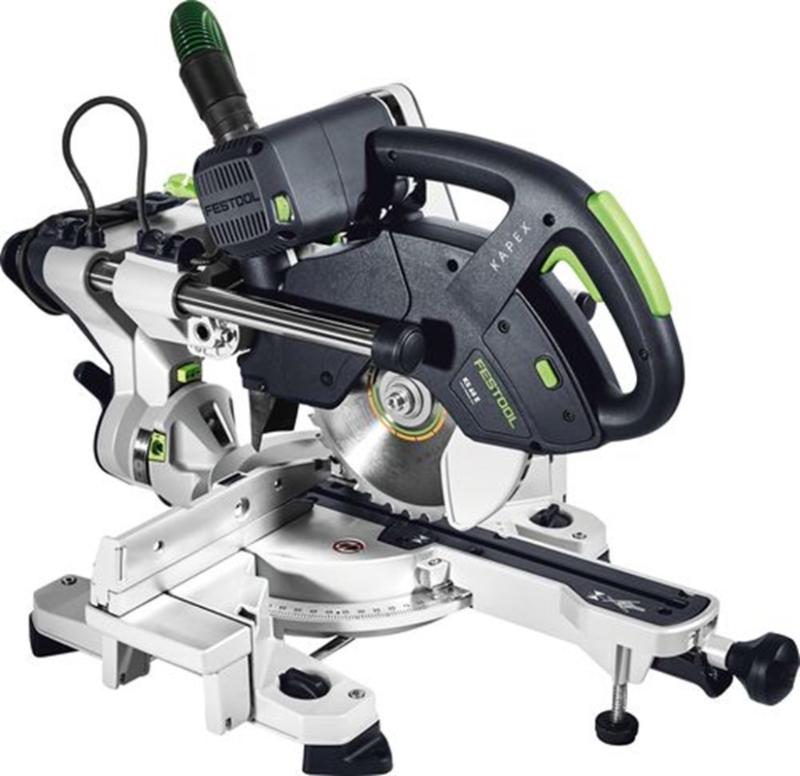 FESTOOL 230V 216MM AFKORTZAAG KAPEX KS60E-SET