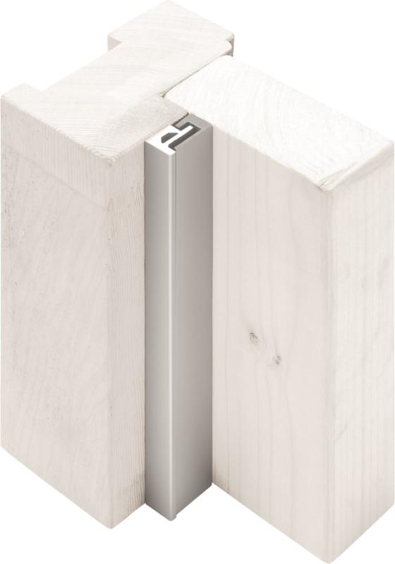 IVANA DEURSTRIP M2-IN BINNENDRAAIEND 235CM/ALU/WIT