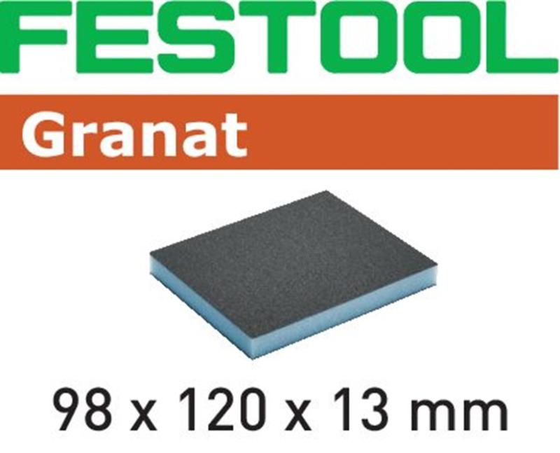 FESTOOL SCHUURSPONS GRANAT 97X120X13 P60   6X
