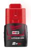Thumbnail MILWAUKEE 12V 2.0AH ACCU RED LI-ION  M12B2