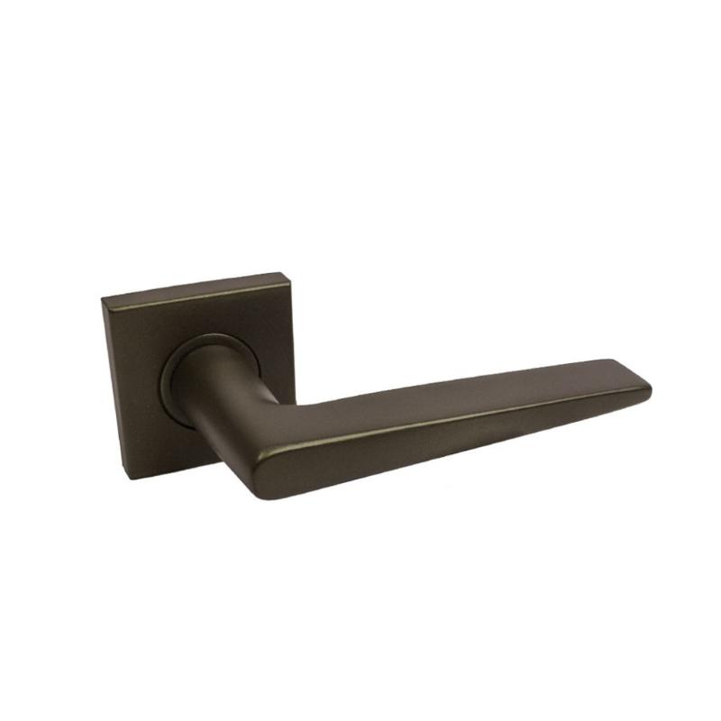 IVANA DEURKRUKSET TREND OP VIERKANT ROZET RVS BRONS