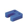 Thumbnail DRUKPLAAT 70X70 20MM MET SLEUF BLAUW (48ST) GB