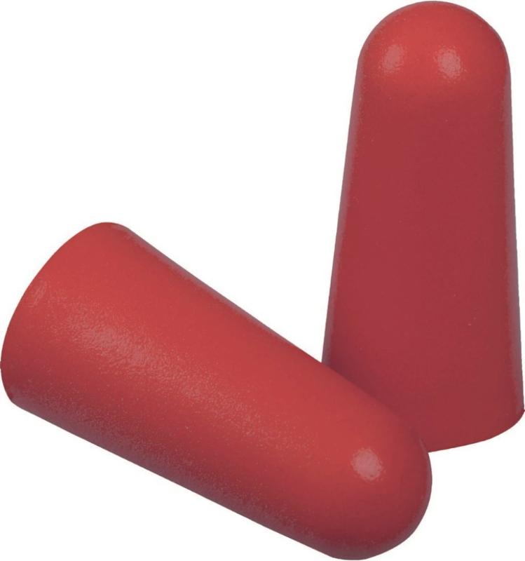 OORPLUGGEN ROOD IN DISPENCERDOOS A 200 PAAR SNR 37DB