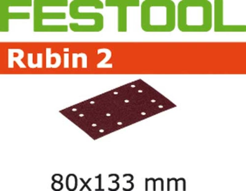 SCHUURSTROOK RUBIN 2 STF 80X133 P80 RU2/50