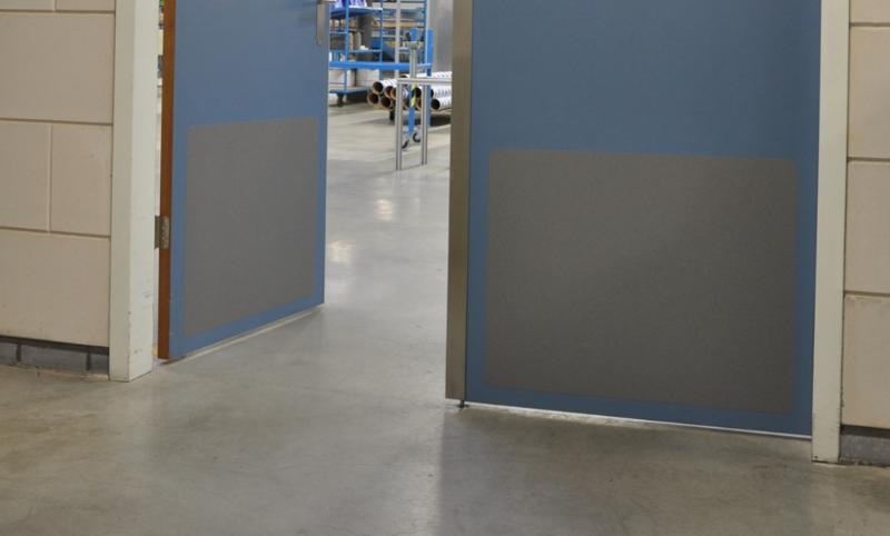 RUBBERTEX STOOTPLAAT A101 300X900MM GRIJS