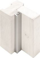 IVANA DEURSTRIP M2-IN BINNENDRAAIEND 235CM/ALU/WIT