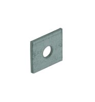 VOLGPLATEN GEGALV. M 12 - 60X60X5 MM