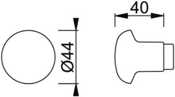HOPPE KNOPSCHILDEN F1 40/202KP BLIND
