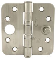 IVANA VH KOGELSCHARNIER RVS  89X89X2.5 MM ROH-LOS