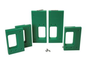 IVANA KUNSTSTOF FREESMALLEN V/89MM SCHARNIEREN ROH