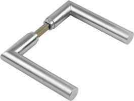 HOPPE RVS DEURKRUKKEN F69 E1400Z A-DAM DD40MM