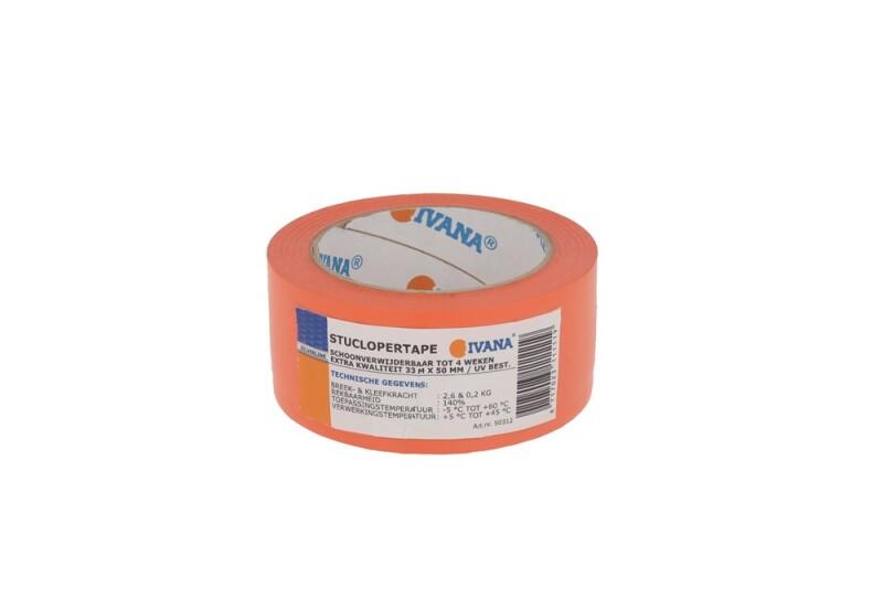 IVANA STUCLOPERTAPE 33MX50MM ORANJE