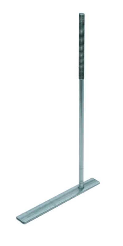 MUURPLAATANKERS VERZ. EXC.PLAAT Z/MOER M12X500