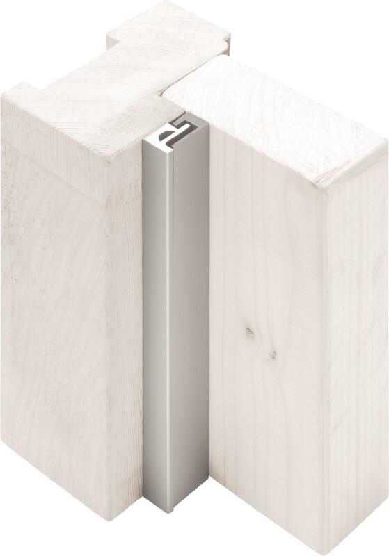 IVANA DEURSTRIP M2-IN BINNENDRAAIEND 235CM/ALU/WIT