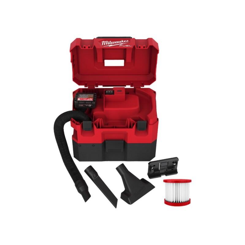 MILWAUKEE 12V COMPACTE NAT-/DROOGZUIGER M12FVCL-0