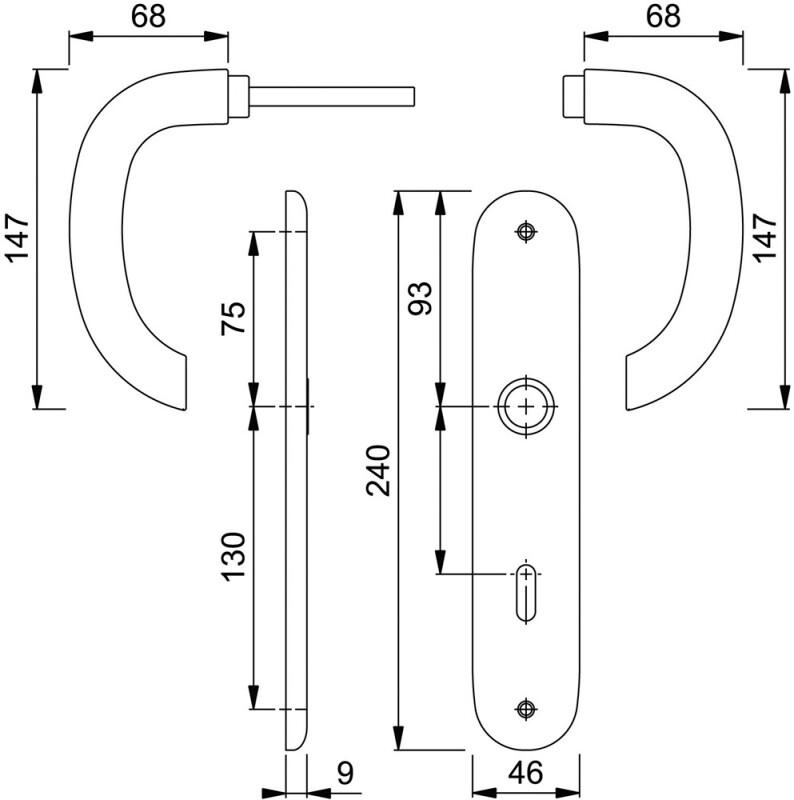 HOPPE GARN.MARSEILLE F1 1138/273P BB56 DD37-42MM