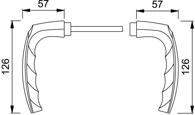 HOPPE DEURKRUK F1 1530 SST ATLANTA