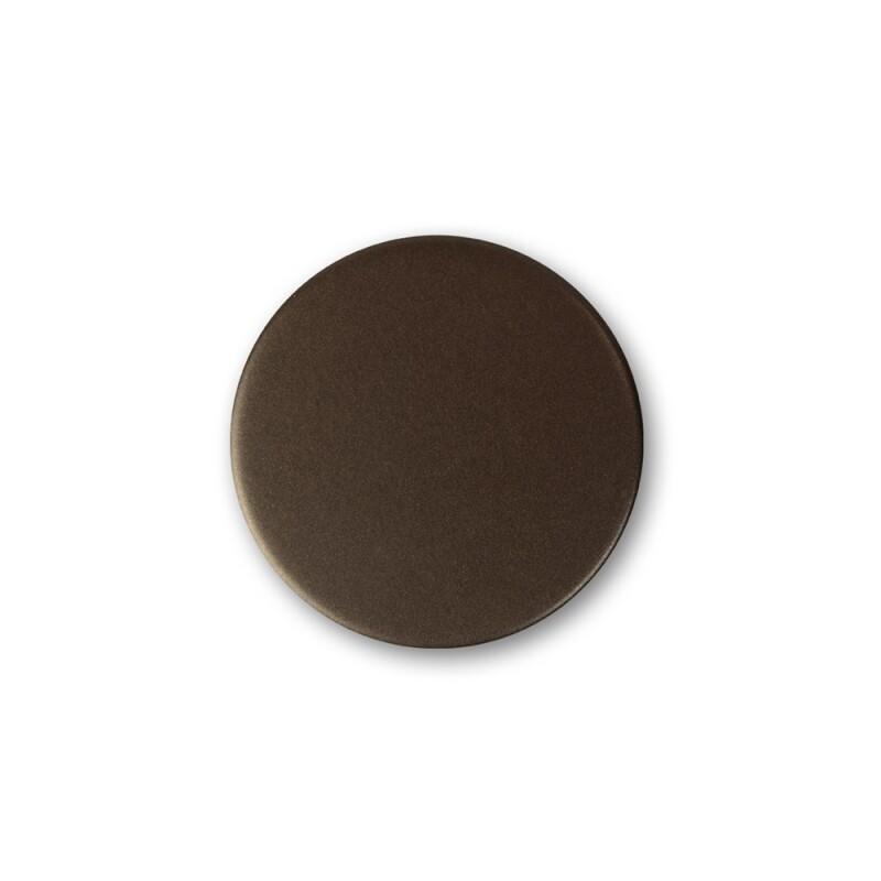 IVANA BLINDPLAAT SET ROND RVS BRONS Ø52MM