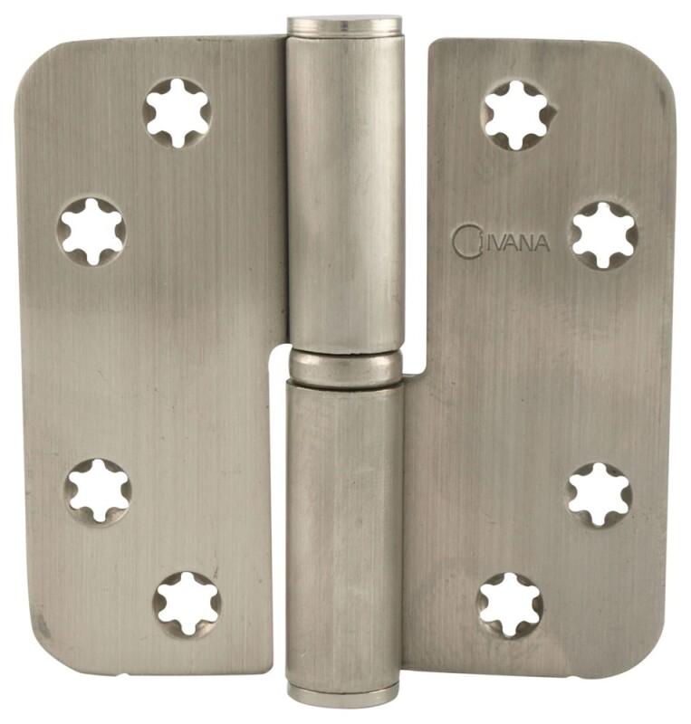 IVANA KOGELPAUM RVS   89X89X3  MM DIN LS ROH