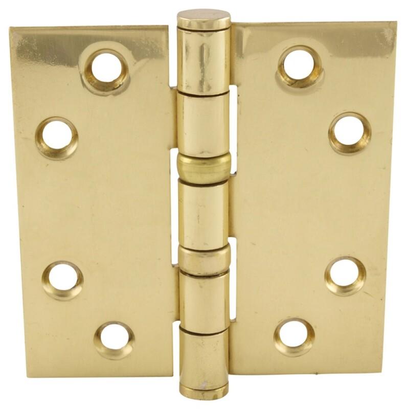 IVANA KOGELSCHARNIER MESSING GEPOL.  76X 76X2.5 MM