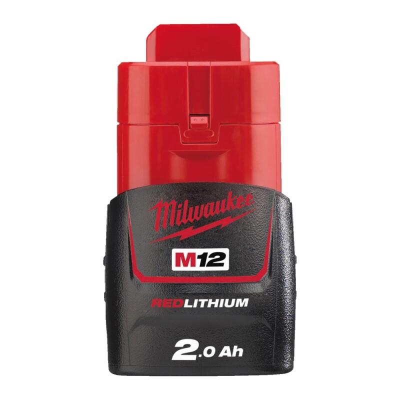 MILWAUKEE 12V 2.0AH ACCU RED LI-ION  M12B2