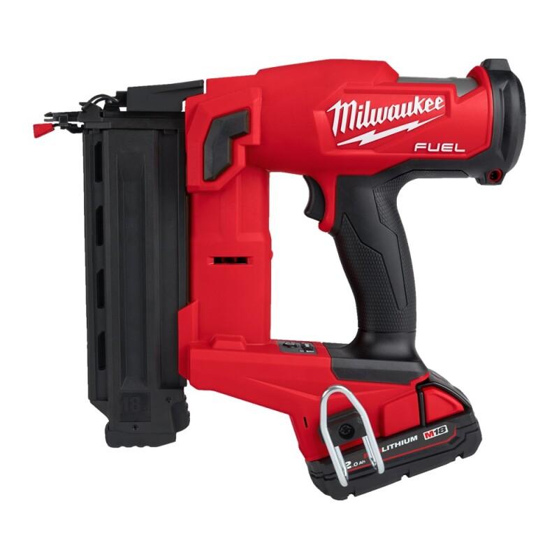 MILWAUKEE 18V 2.0AH TACKER J-NAGELS M18FN18GS-202X
