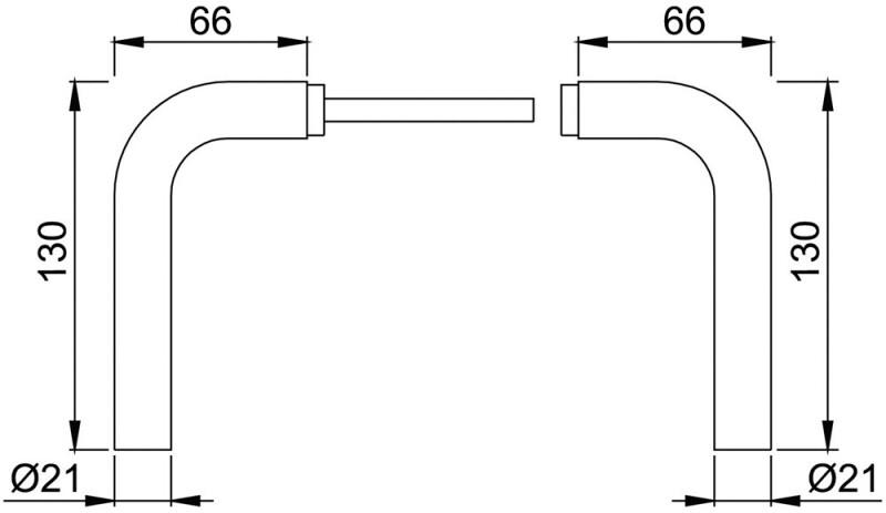 HOPPE RVS KRUK F69 E150Z BONN GATDEEL SNELST.