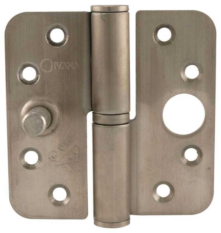 IVANA VH KOGELPAUM RVS   89X89X3  MM DIN LS ROH