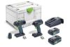Thumbnail FESTOOL 18V COMBISET TID 18 HPC 4,0 I SET T18