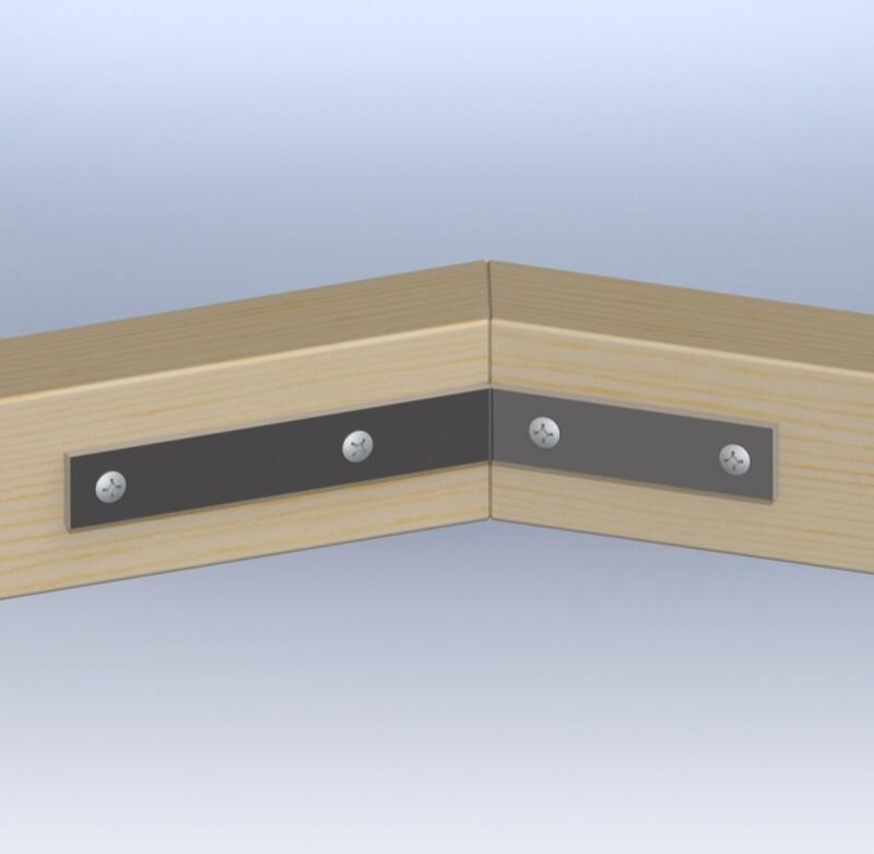 NEUSIJZERS 150X100-SCHUIN VERZINKT         824214