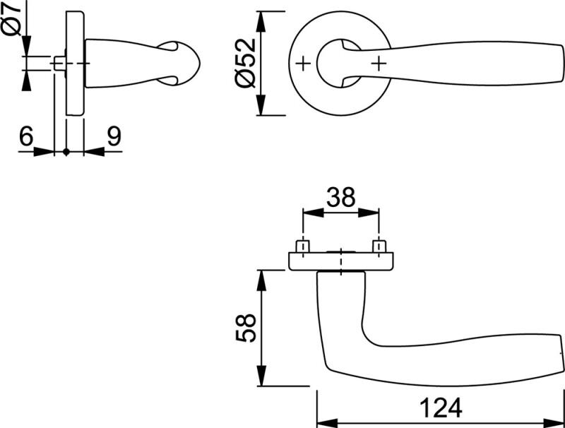 HOPPE GARN.VITORIA F1 1515/42KV LOOP DD37-42MM