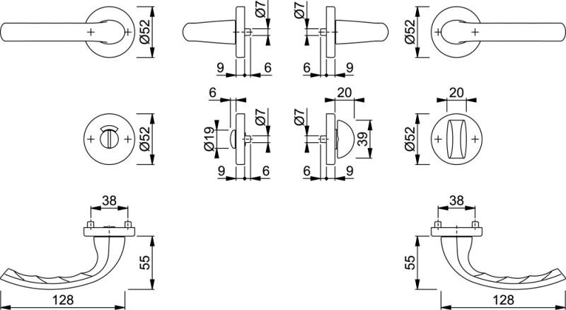 HOPPE GARN. TOKYO F1 1710/42KV/42KVS WC DD37-42MM